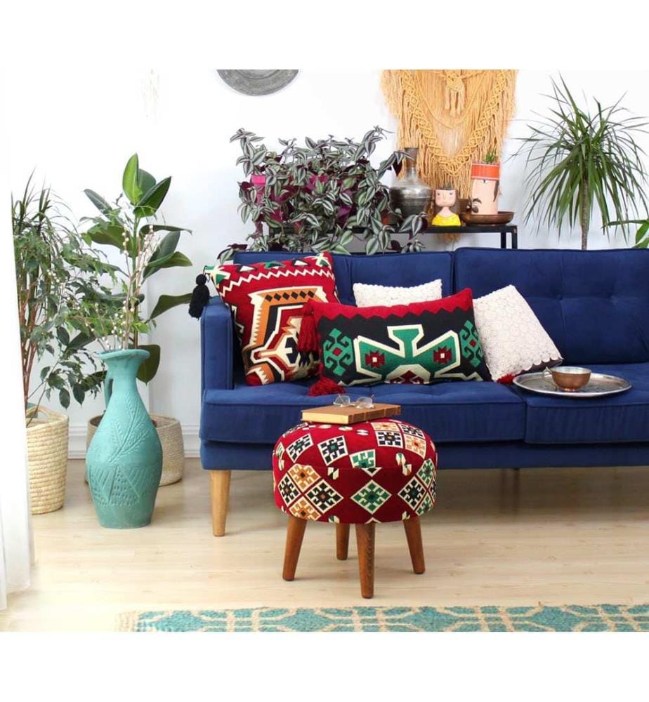 Bunt, Klassische Sitzsäcke, 50% Baumwolle , 50% Polyester
