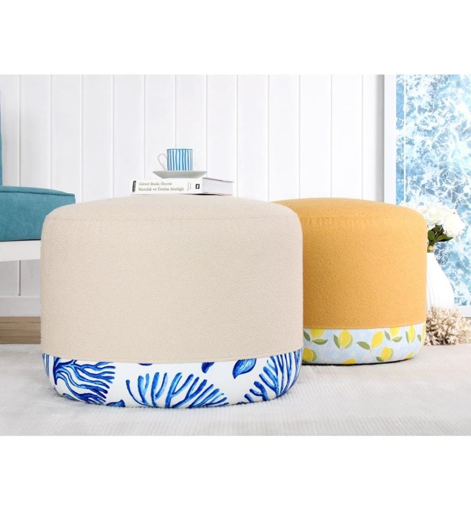 Sitzsack, Multicolor, 50% Baumwolle / 50% Linen