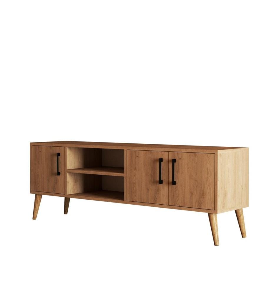 TV Stand, Oak, Melamine Coated Particle Board