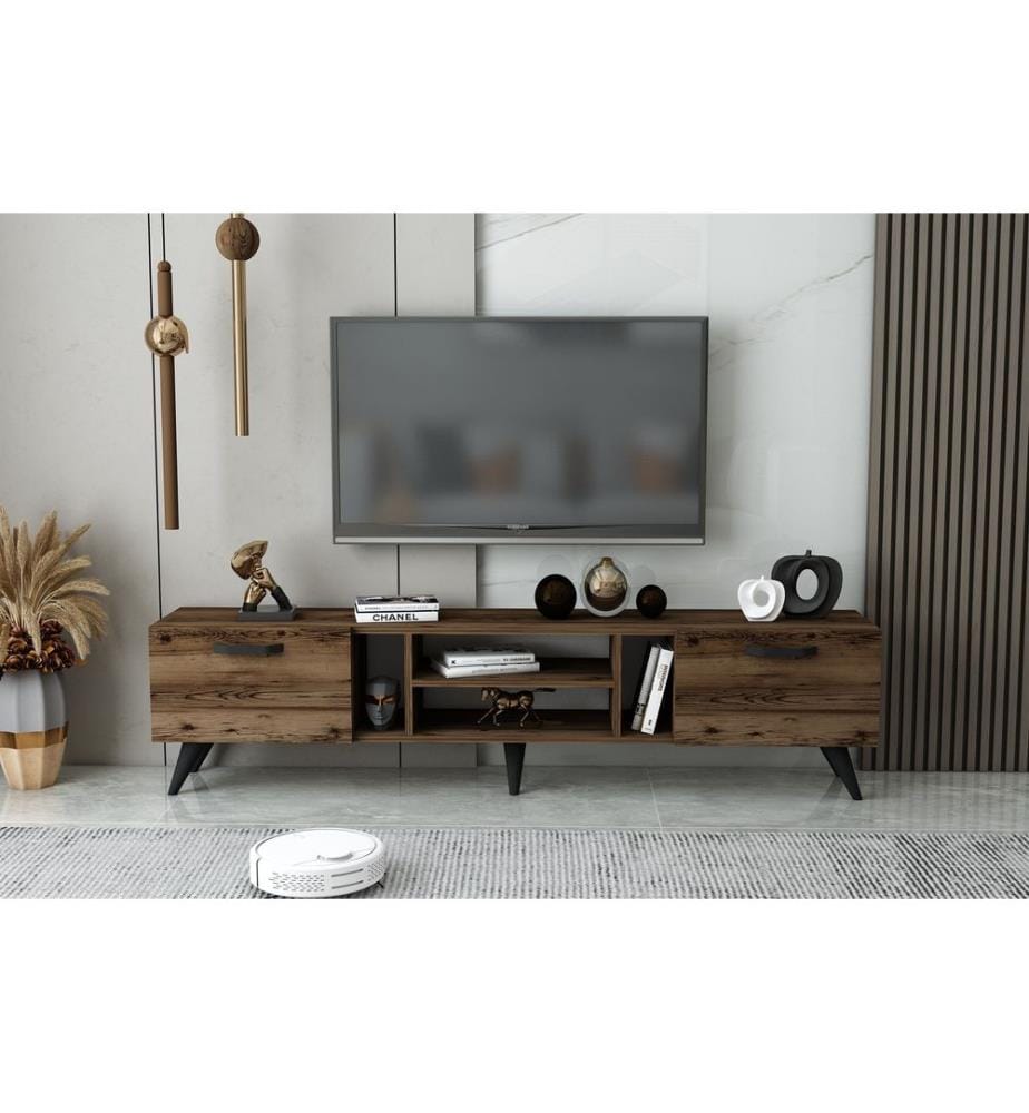TV Stand, Lydia, 100% MELAMINE COATED PARTICLE BOARD