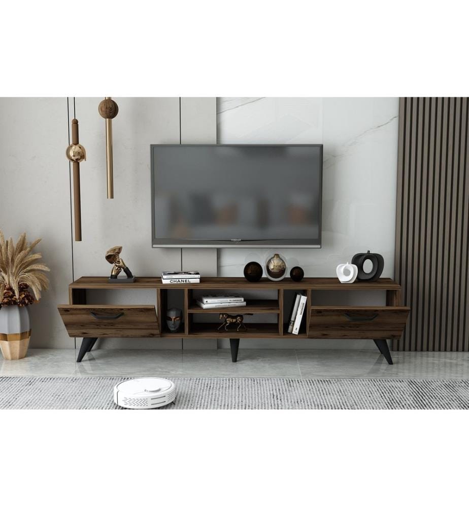 TV Stand, Lydia, 100% MELAMINE COATED PARTICLE BOARD