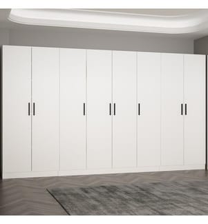 Hall d'entrée, blanc, panneau de particules mélaminé