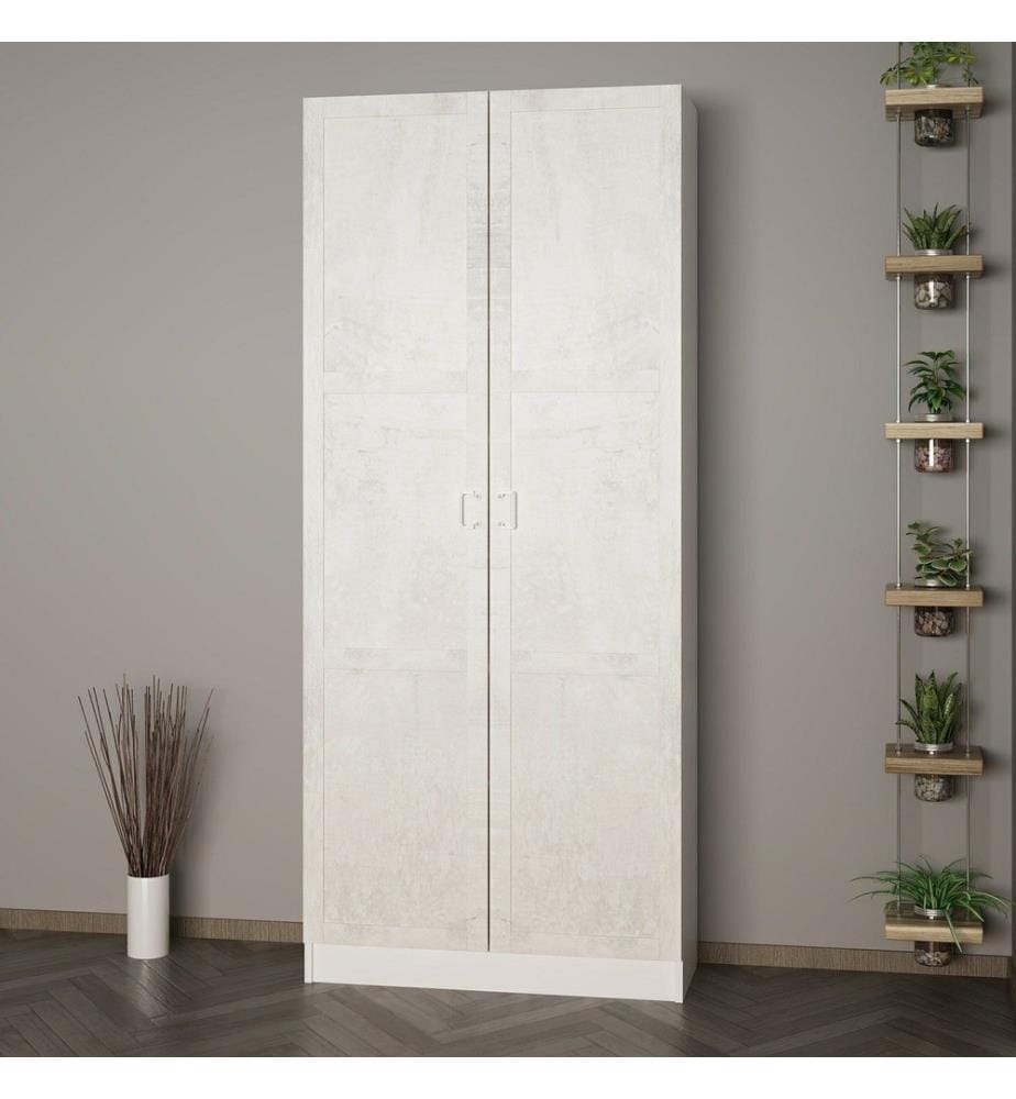 Hall d'entrée, blanc, panneau de particules mélaminé