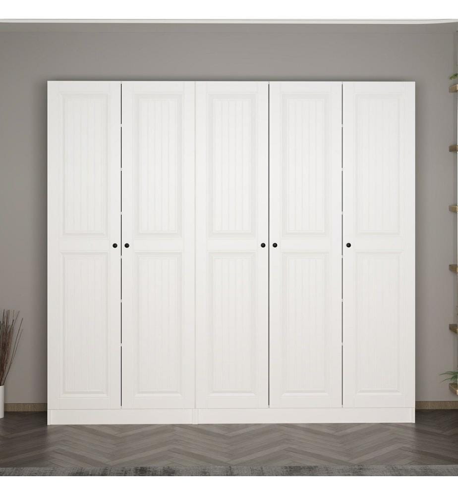 Hall d'entrée, blanc, panneau de particules mélaminé
