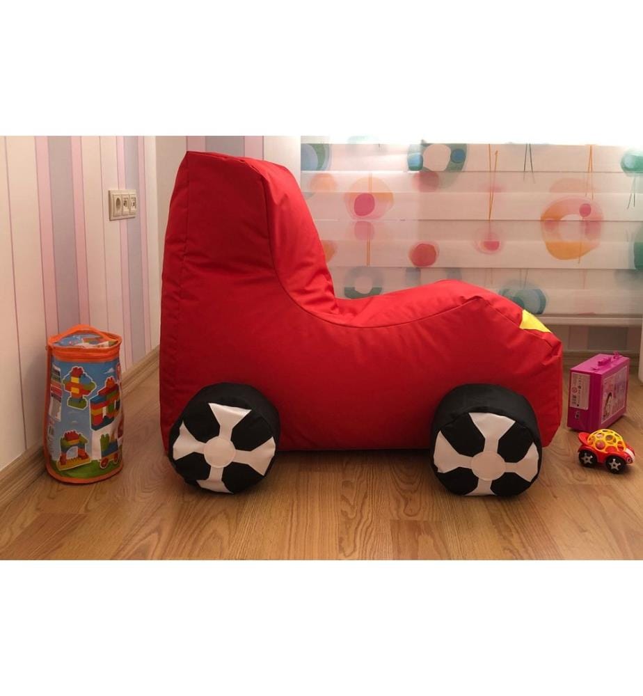 Sitzsack, Rot, 100% Polyester, Stoff: 100% Impertex