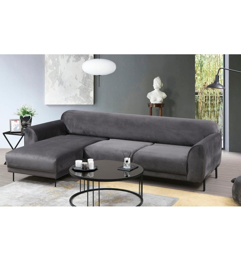Anthrazit, Schlafsofas, Buchenholz Rahmen , Spanplatte