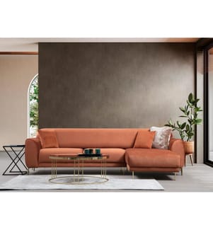 Zimt, Schlafsofas, Buchenholz Rahmen , Spanplatte