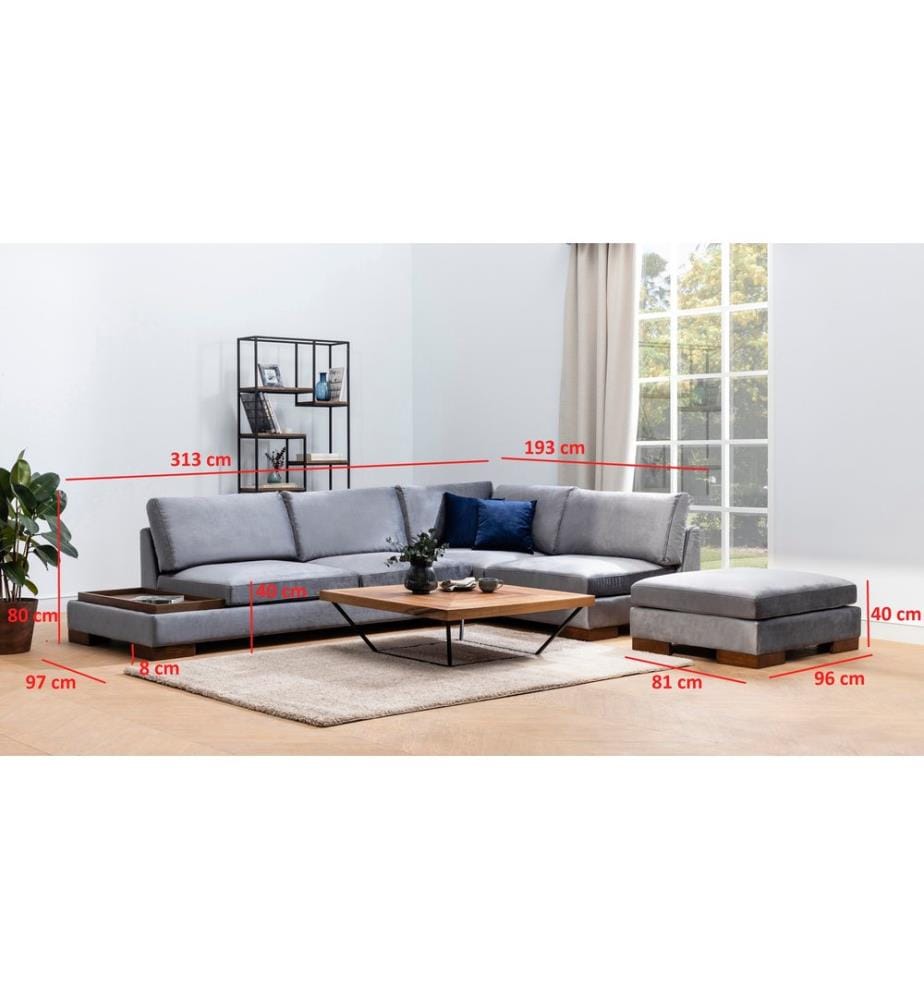 Grigio Scuro, Divano Letto, Legno Telaio Di Faggio , Chipboard