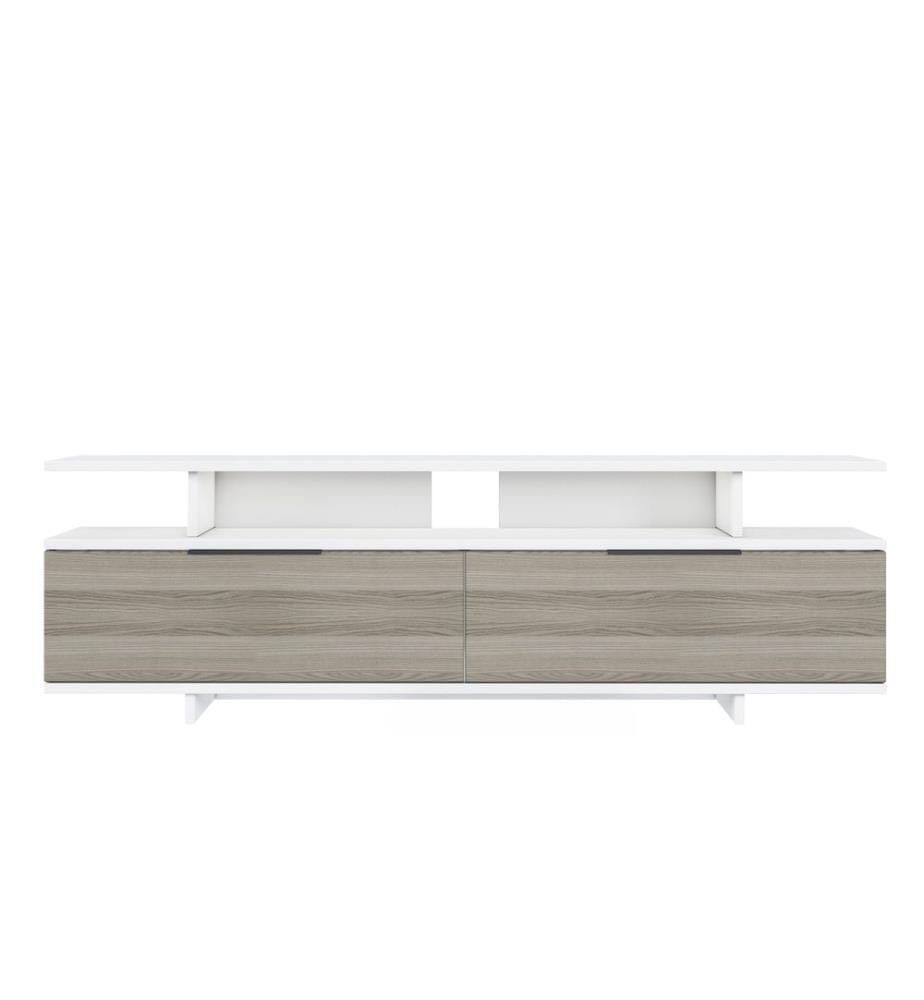 Grey, Tv Armates, 47X150X35 cm, Piastra Di Particelle Rivestita Con Melamina