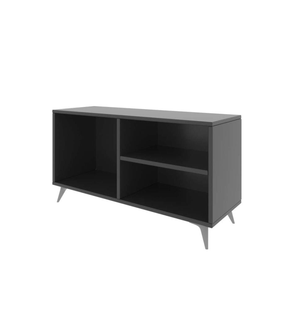 Antracite, Armadi Tv, 54X100X35 cm, Piastra Di Particelle Con Rivestimento Melamina