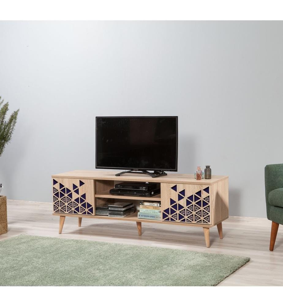 Sonomo, Armadi Tv, 50X140X40 cm, Piastra Di Particelle Con Rivestimento A Melamina