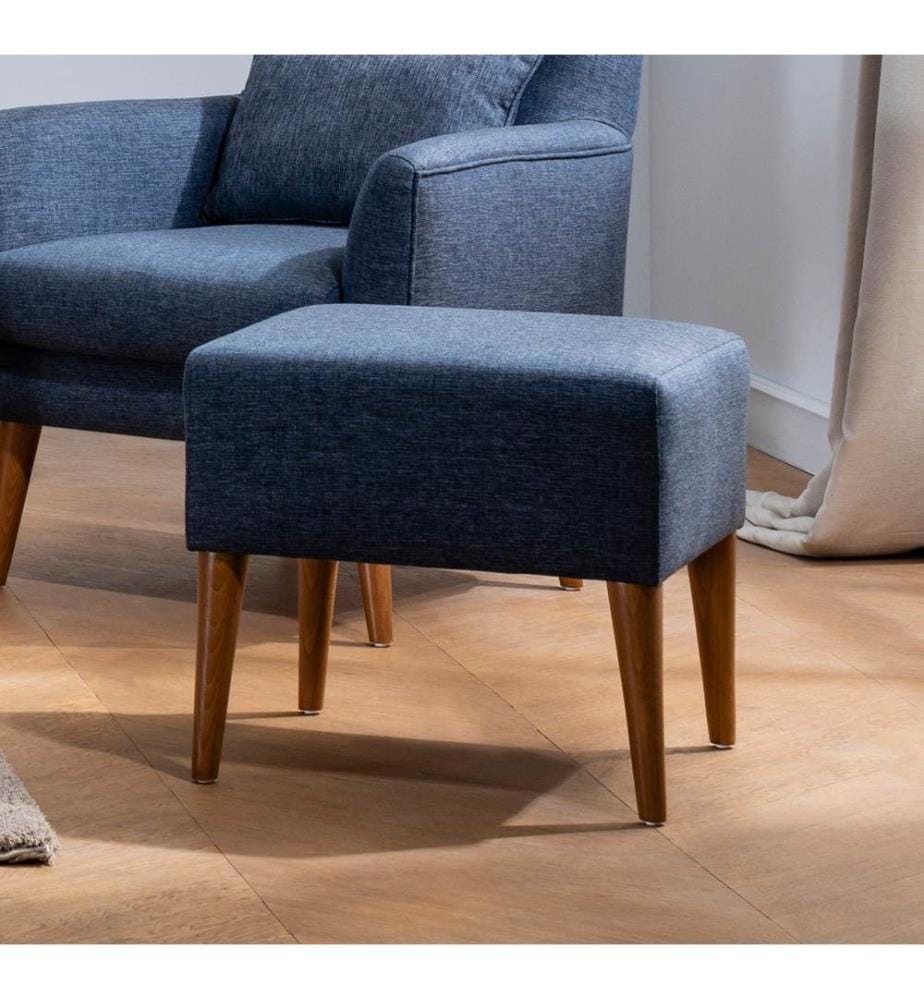 Blu Scuro, Sgabello Del Sedile, Legno Telaio Di Hornbeam