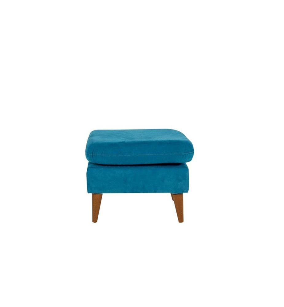 Blu Scuro, Sgabello, Legno Telaio Di Pino