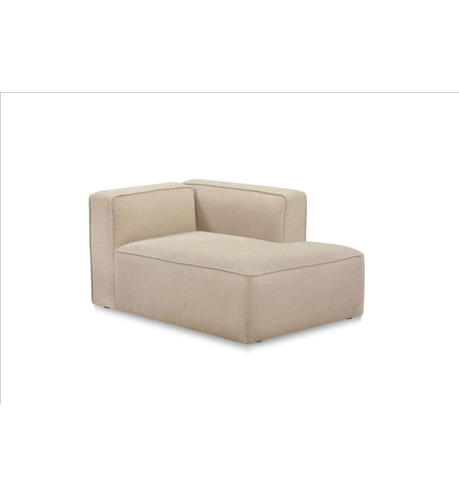 1-Seat Sofa, Cappuccino, Frame: BEECH & FIR TREE & CHIPBOARD, Fabric: SOFT TEXTURE FABRIC, Plastic Legs