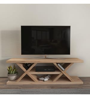 Meuble TV, Chêne, Panneau de particules mélaminé