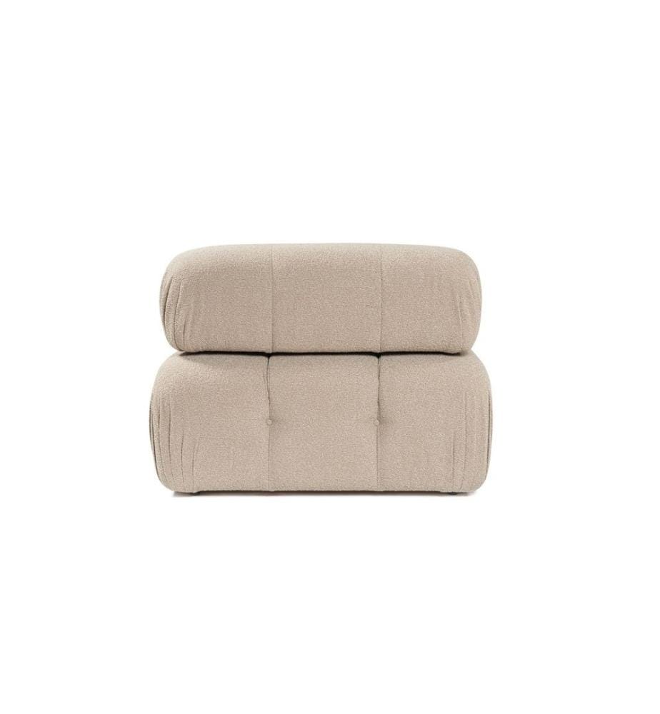 Divano a 1 posto, Peach, Struttura: Legno di faggio - truciolato, Tessuto: 100% Poliestere