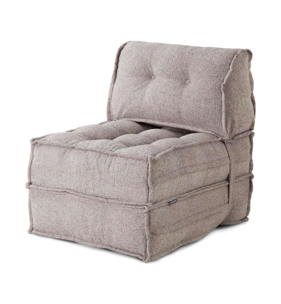 Hellbraun, Bezug: 100% Boucle Fabric, 1-sitziges Schlafsofa