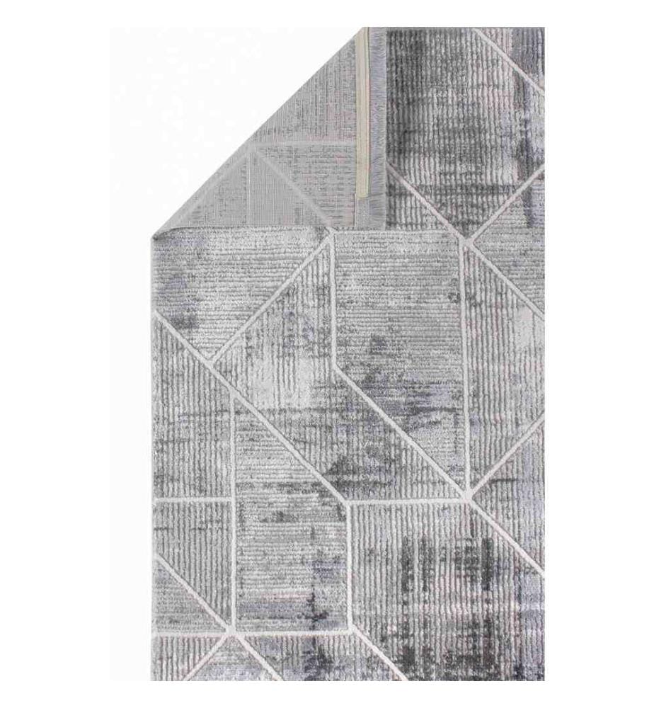 Tapis de salle, gris, 100% acrylique, 160 x 350 cm