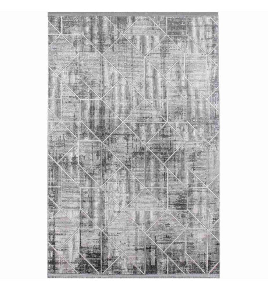 Tapis de salle, gris, 100% acrylique, 160 x 350 cm