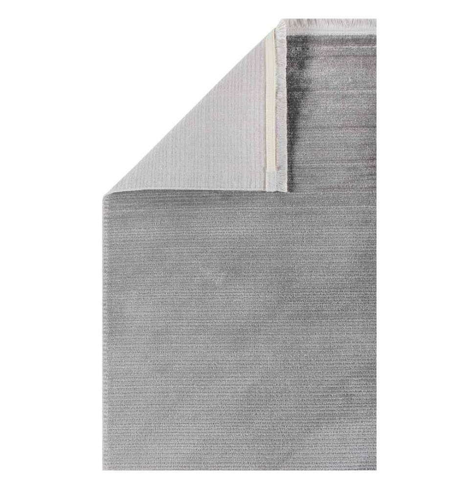 Tapis de hall, gris, 100% acrylique, 120 x 250 cm
