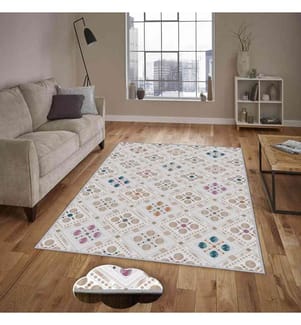 Tapis, Multicolore, 100% Polyester, 120 x 180 cm