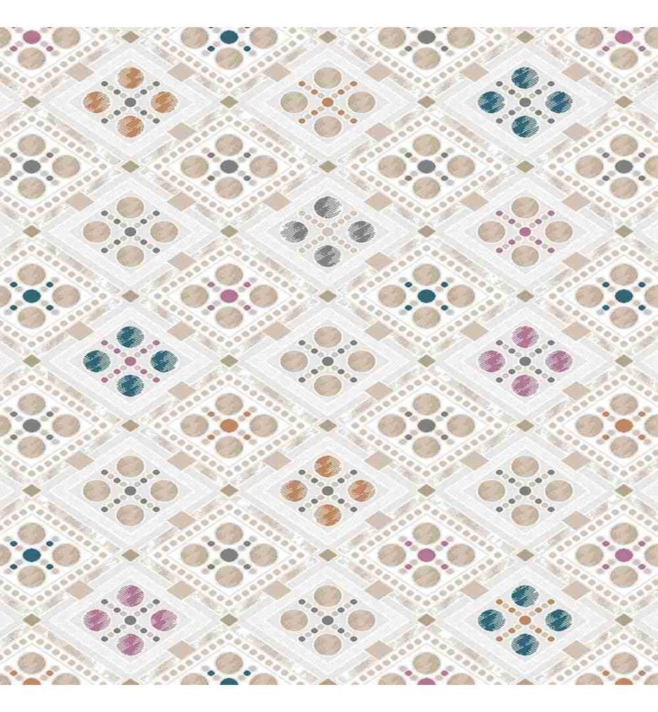 Teppich, Mehrfarbig, 100% Polyester, 120 x 180 cm