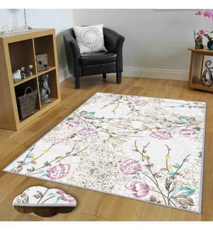 Tapis, Multicolore, 100% Polyester, 80 x 120 cm