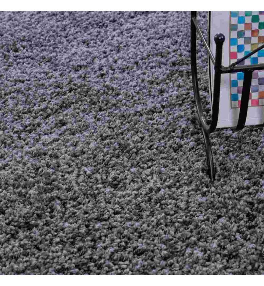 Tapis, Gris foncé, 100% polypropylène, Diamètre : 200 cm