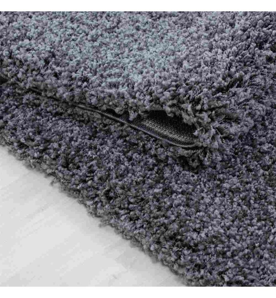 Tapis, Gris foncé, 100% polypropylène, Diamètre : 200 cm