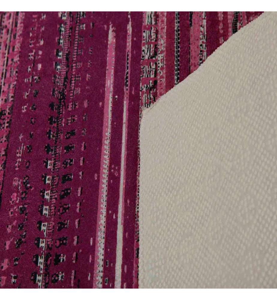 Teppich, Lila, Weiss, 100% Polyester, 80 x 120 cm