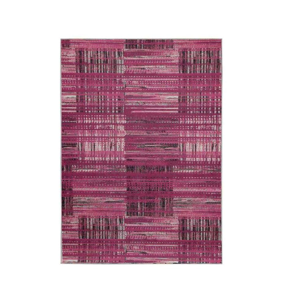 Teppich, Lila, Weiss, 100% Polyester, 100 x 200 cm