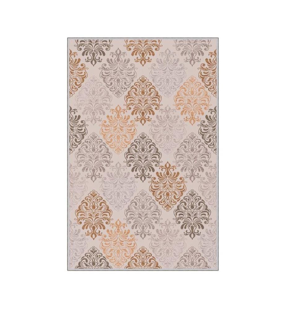 Teppich, Mehrfarbig, 100% Polyester, 80 x 50 cm