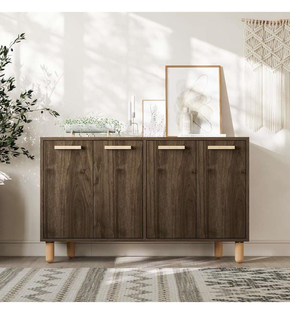 Console, Noce, 100% PANTOI DI MELAMMINA