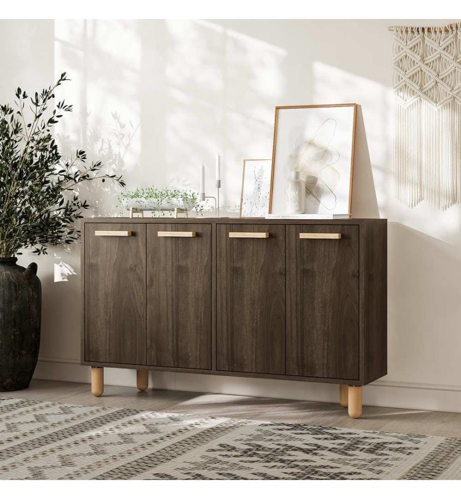 Console, Noce, 100% PANTOI DI MELAMMINA