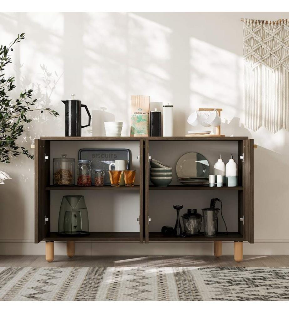 Console, Noce, 100% PANTOI DI MELAMMINA