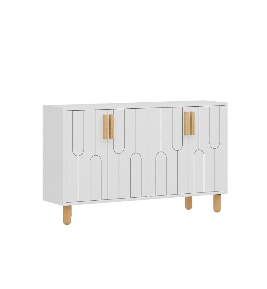 Konsole, weiss, 100 % MELAMINBESCHICHTETE SPANPLATTE