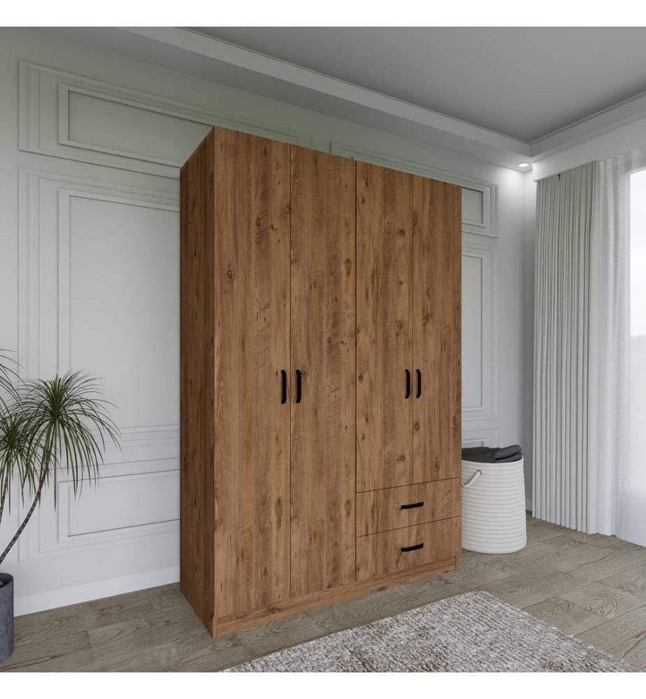 Armoire, pin atlantique, 100% Melamine Particle Board