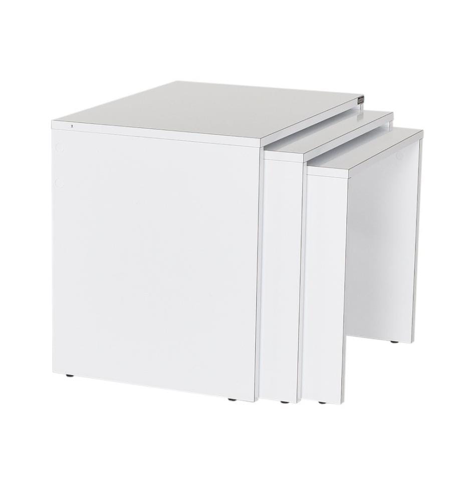 Coffee Table, White, Melamine Coated Particle Board