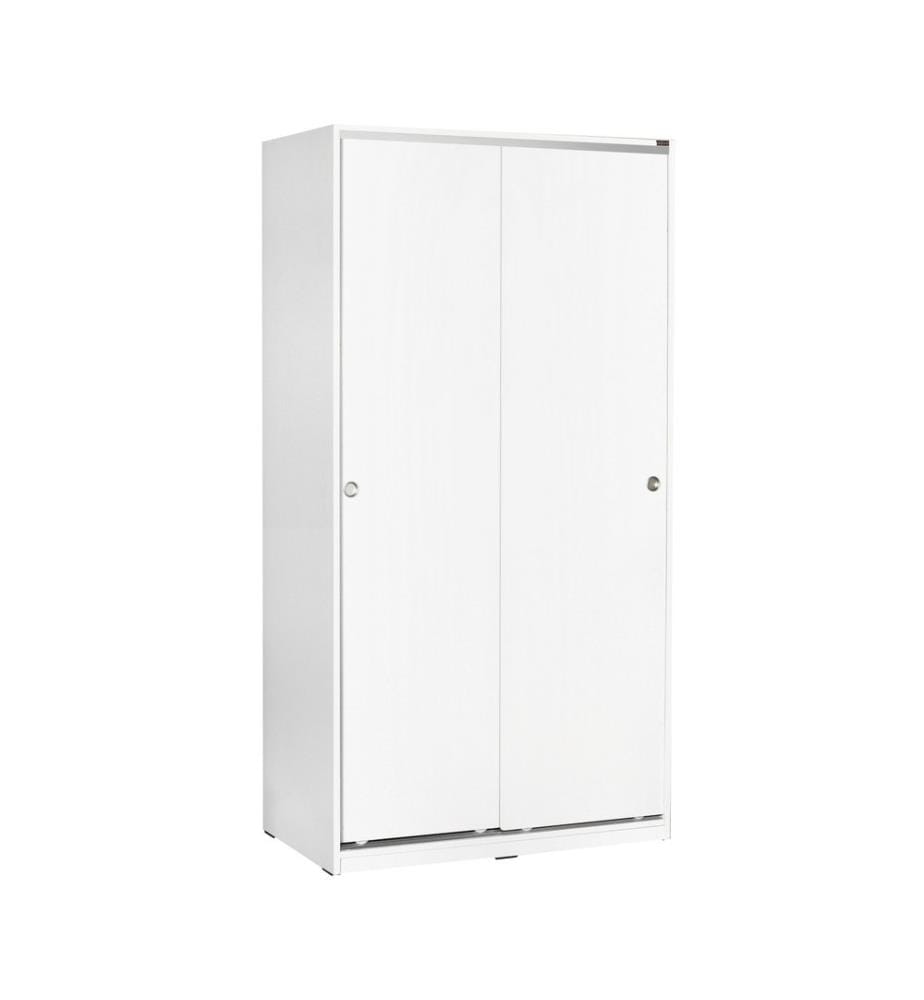Wardrobe, White, Melamine Coated Particle Board