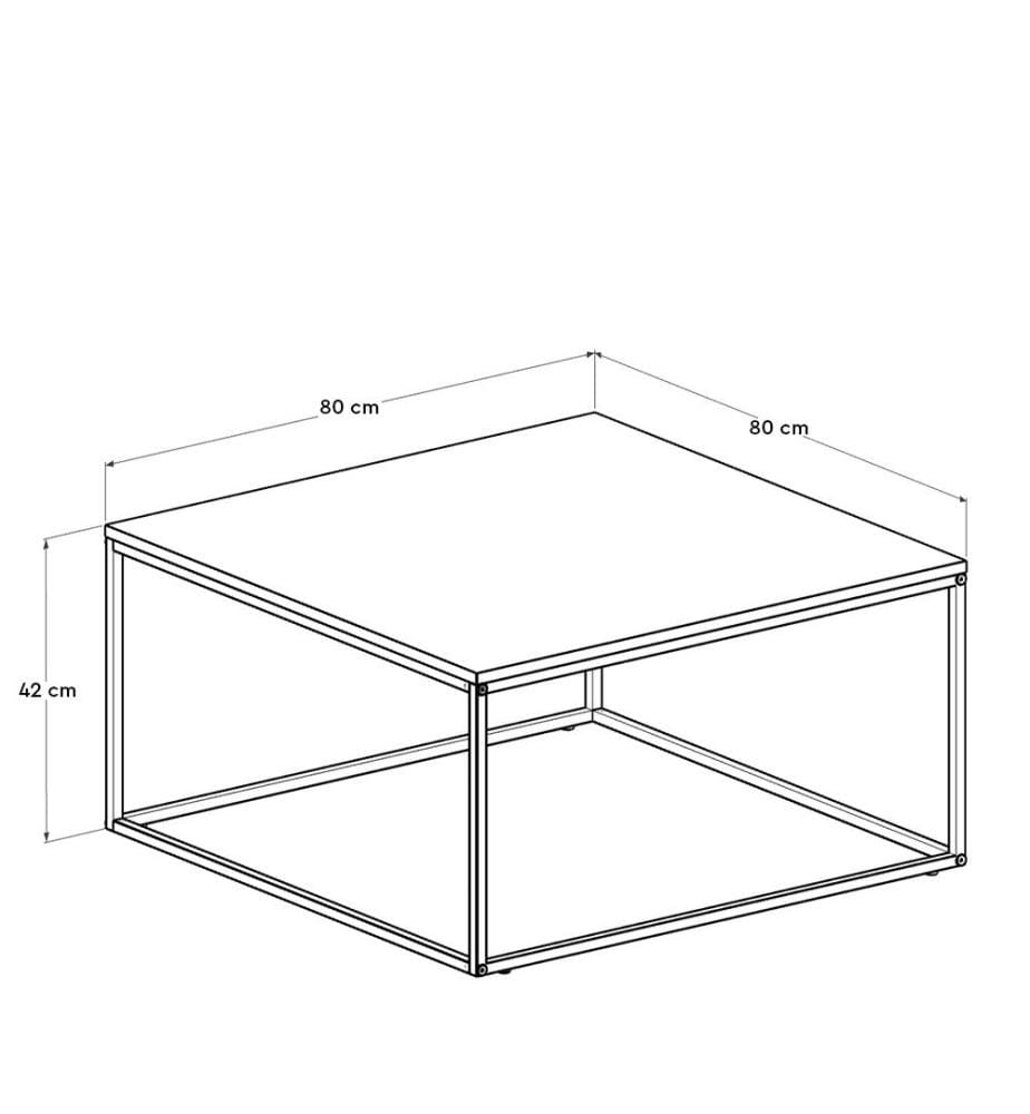 Table Basse, Noix, Disque De Particules Recroquevillé À De Mélamine