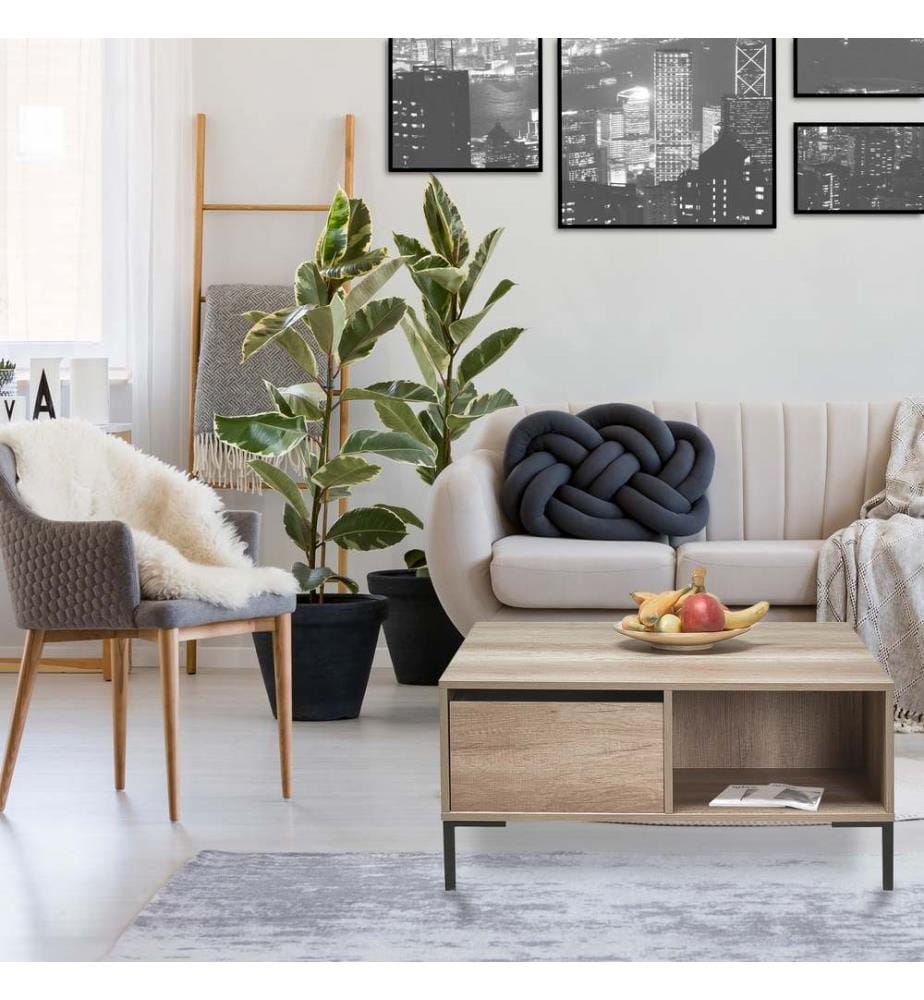 Couchtisch, Taupe, 100 % MELAMINBESCHICHTETE SPANPLATTE