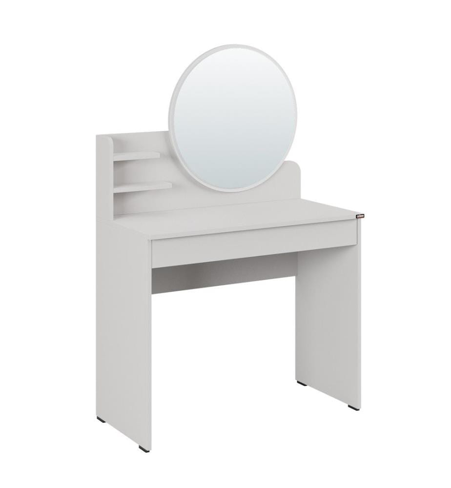 Coiffeuse, vison, panneau de particules 100 % mélaminé