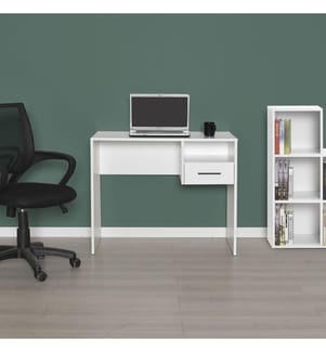 Bureau d'étude, blanc, panneau de particules mélaminé