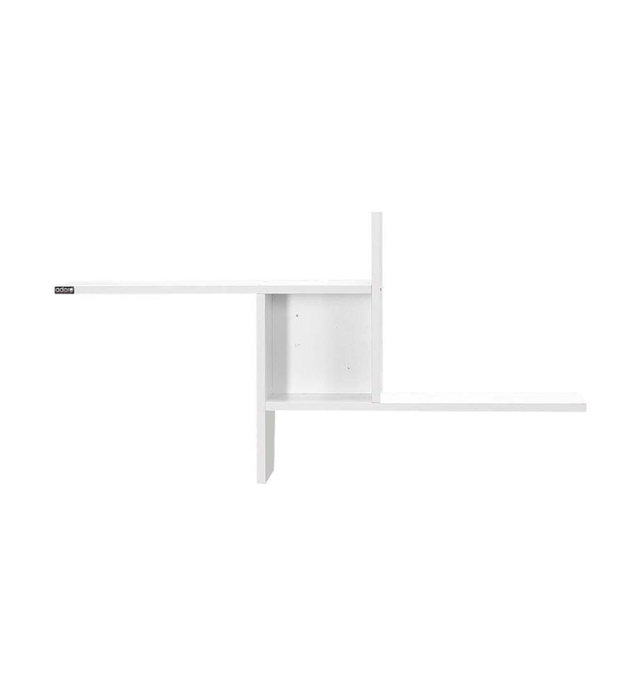 Etagère murale, Diamond White, Panneau de particules mélaminé