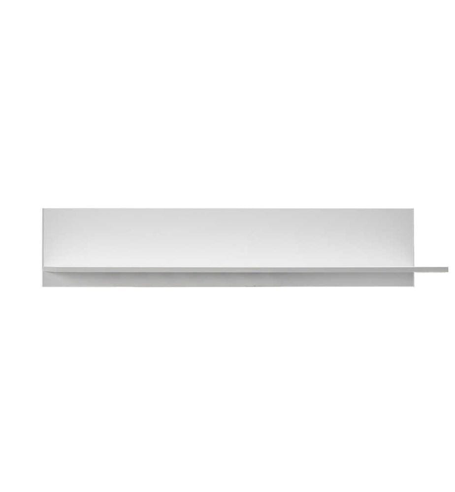 Etagère murale, blanc diamant, panneau de particules mélaminé