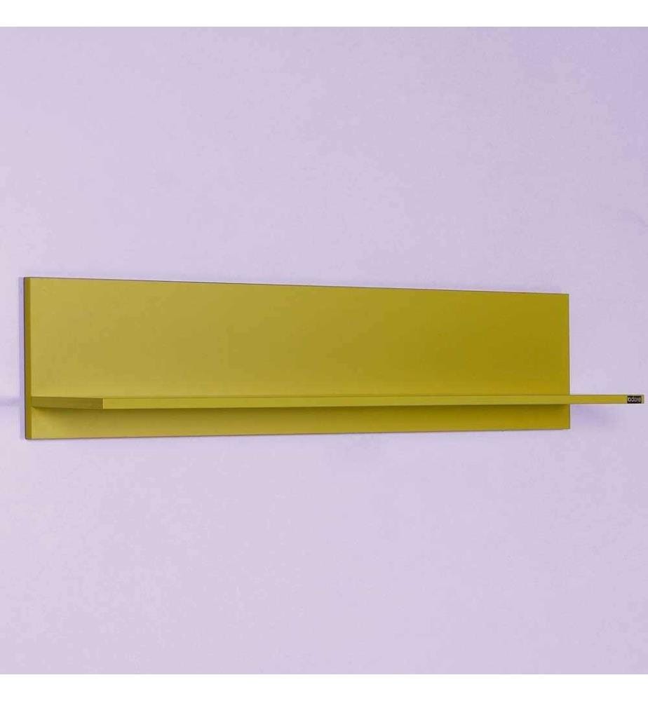 Etagère murale, vert, panneau de particules mélaminé