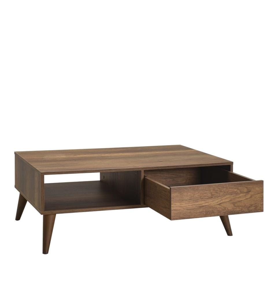 Table basse, Oslo, Noyer, Panneau de particules mélaminé