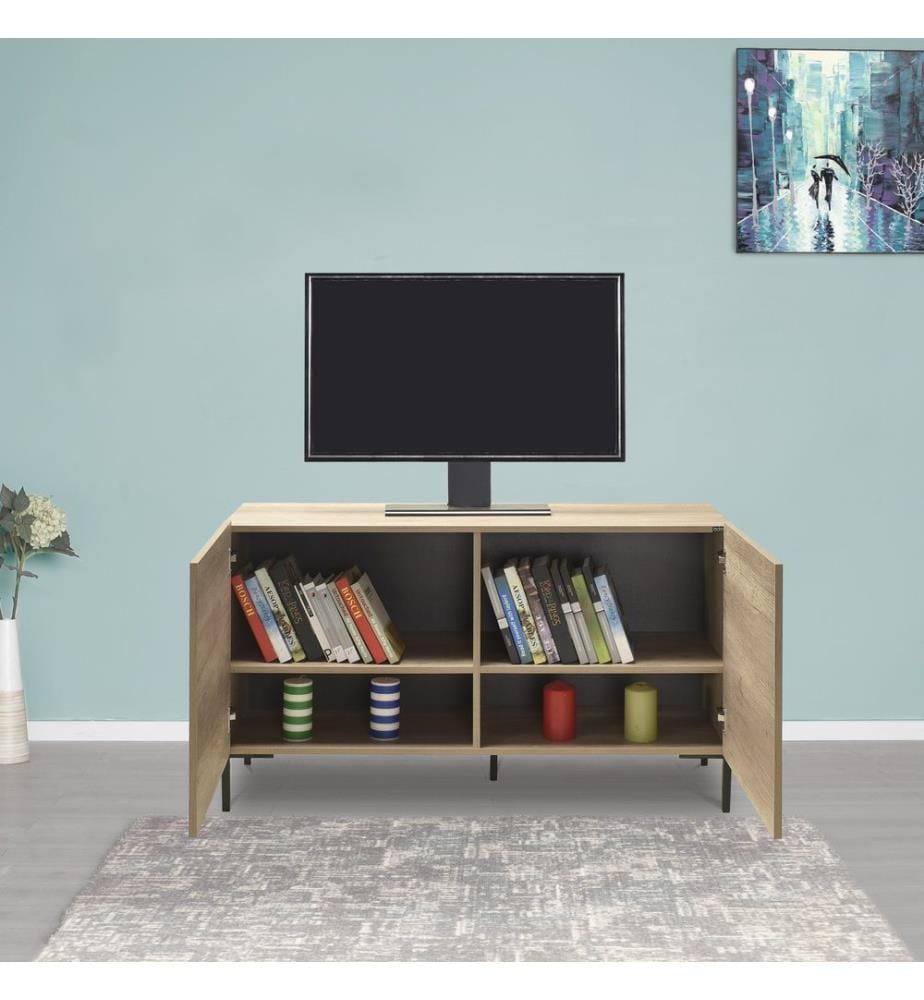 TV-Ständer, Taupe, 100 % MELAMINBESCHICHTETE SPANPLATTE