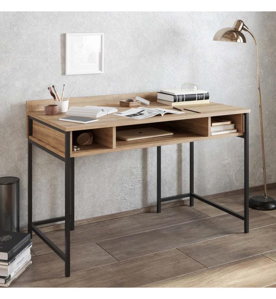 Noir, Couleur Noix, Tables Basses, 65,2X119,5X62 cm, Assiette De Particules Enrobée De Mélamine