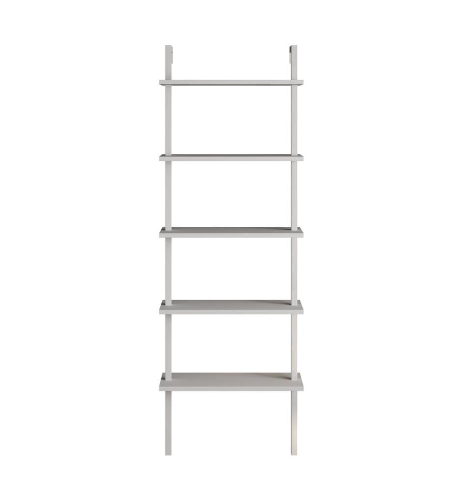 Blanc, Étagères, 174X60X22 cm, Plaque De Particules Enrobée De Mélamine